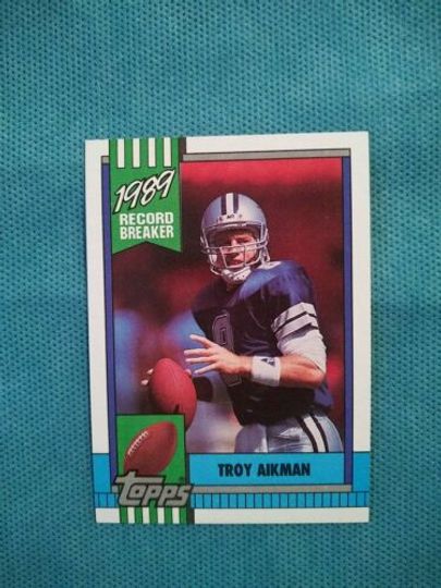 1990 topps troy aikman 3