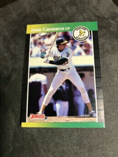 1989 donruss jose canseco