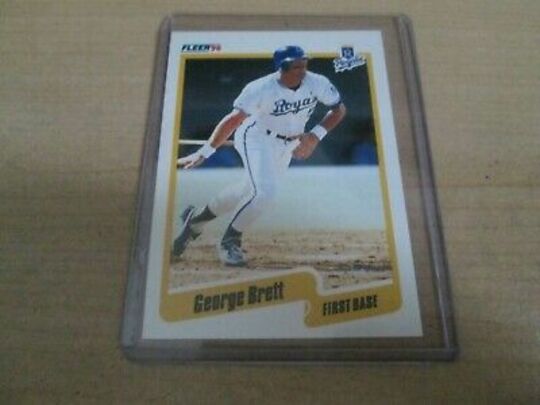 fleer 1990 george brett