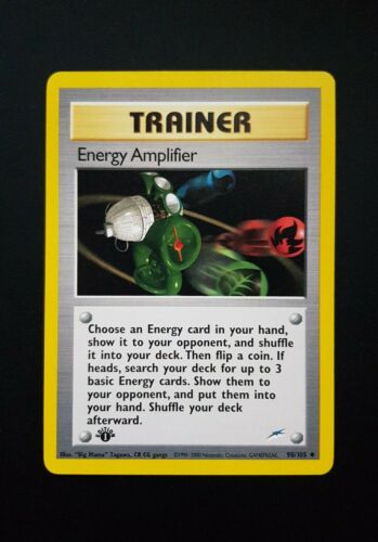 ⚡️Mint / NM Energy Amplifier 1st Edition Neo Destiny (98/105) Pokemon Card WOTC - Image 1