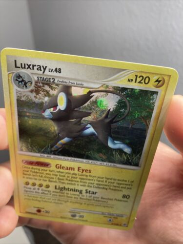 Pokémon Cards TCG - Luxray 7/130 - Diamond and Pearl Set - Rare Holo NM Card - Image 4