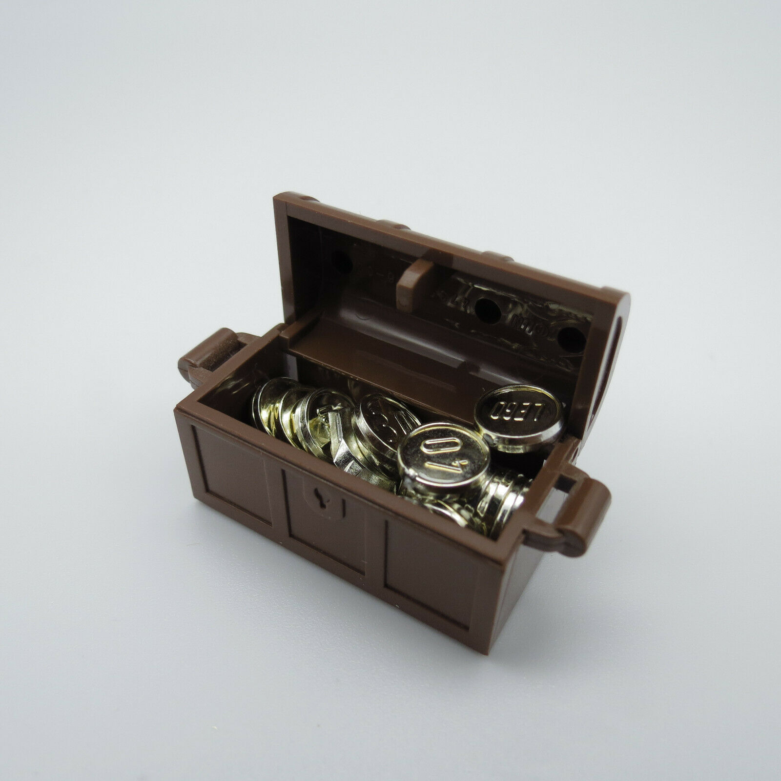 LEGO Brown Treasure Chest with Lego Coin Money - Image 1