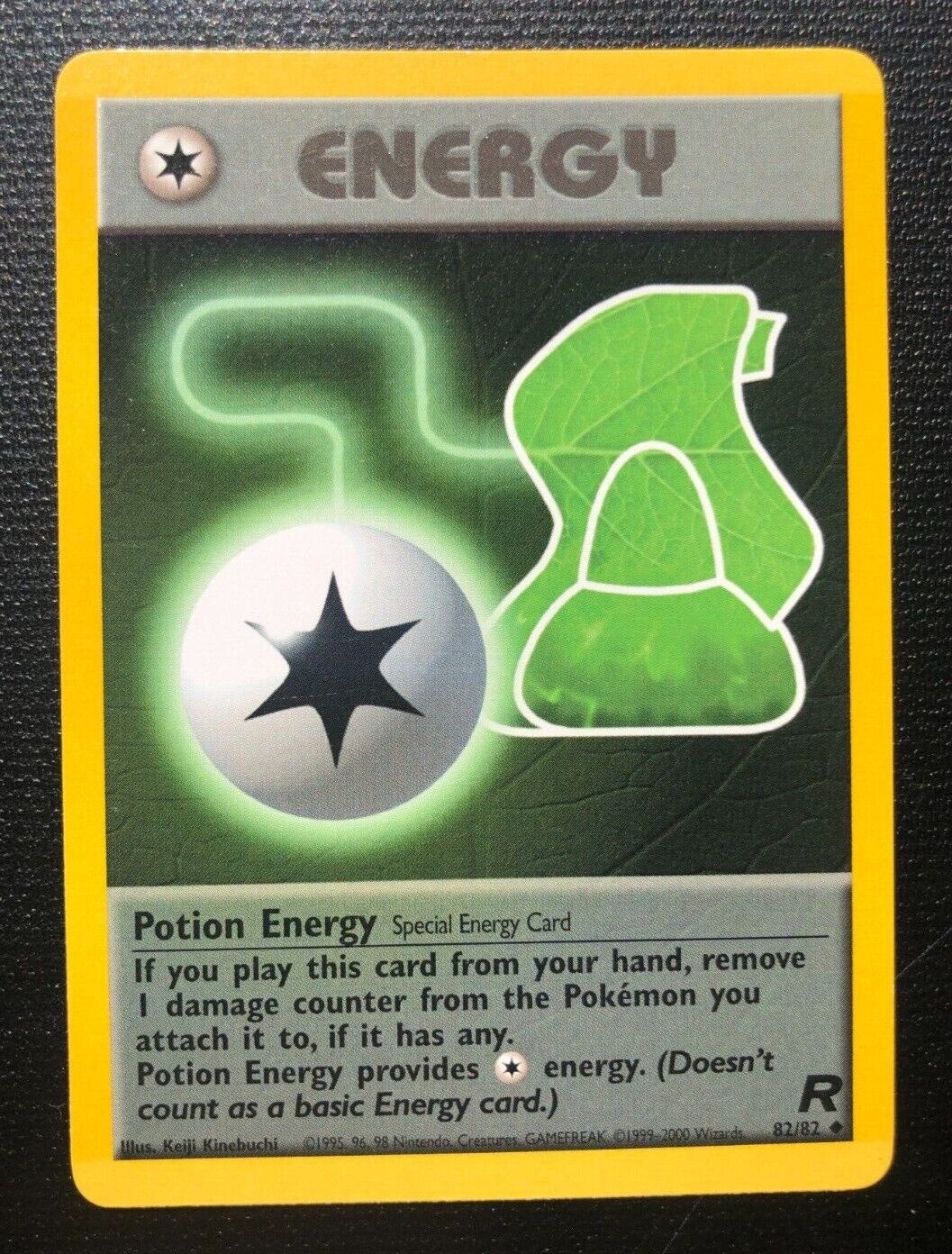 2000 Pokémon TCG Potion Energy 82/82 Team Rocket Regular Unlimited Uncommon - Image 1